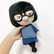 Edna Mode Doll In Incredible 2 From Disney store Rare Item Authentic License