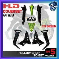 MODENAS GT128 GT 128 BODY COVER SET KIT COLOR PARTS (HLD) COVERSET BLUE / BLACK / RED / GREEN COVERS