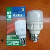 CAHAYA OMI HAMURA LED TUBE LIGHT BULB 5 10 Watt BRIGHT WHITE LIGHT CAPSULE LIGHT BULB 5Watt 10Watt