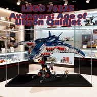 Kotak Akrilik Transparent Display Box untuk LEGO 76325 Marvel Avengers Age of Ultron Quinjet Handicr