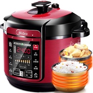 Midea/Beauty MY-WQC60A5 electric pressure cooker double bile 6L liter smart pressure cooker rice coo