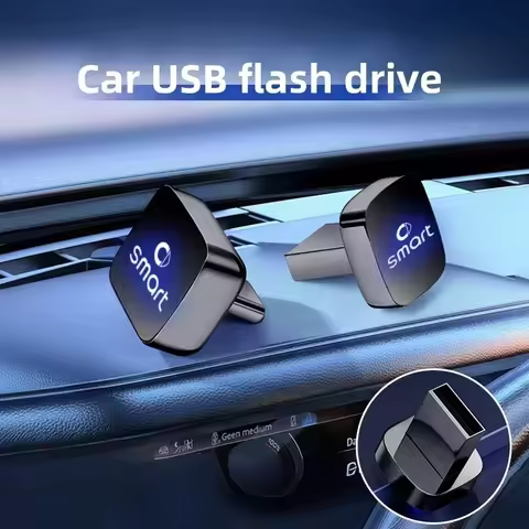 Car USB Flash Drive Adapter Memory Stick For Smart Fortwo 451 450 453 Forfour EQ Cabrio Crossblade R