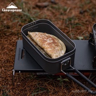 Koman H-1609 Kotak Makan Tengah Hari Aluminium Keras Kecil Gaya Lama Berkelah Berkelah Kotak Makan T