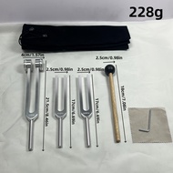 3pcs Tuning Fork Fabric Pouch Set, 128hz, 256hz, 512hz, Frequency Combination Device, Suitable For Y