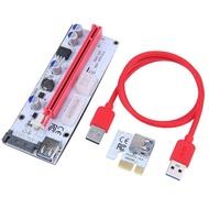 สายไรเซอร์ การ์ดไรเซอร์ อะแดปเตอร์การ์ด PCI-E Riser Card PCE164P-N06 VER 008S Riser Card สำหรับเหมือง Crypto Riser Card bitcoin btc R อุปกรณ์ขุดบิทคอย คุณภาพดี