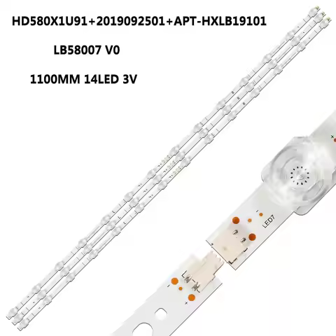 LED Strips For HD580X1U91-L1+2019080101 LB58007 V0 HD580X1U91-L1 58AE7000F 58R6E3 58R6000GM 58H6500G