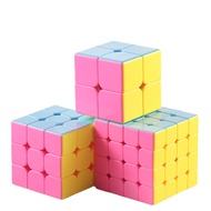 2x2 3x3 4x4 5x5 6x6 7x7 Speed Cube Candy Color Cube Stickerless Magic Cube Puzzle Toy