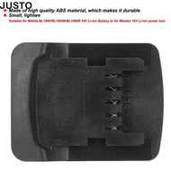 JUSTO For Makita BL1840/BL1850B BL1860B, Portable Convert to for Metabo 18V Tool Battery Adapter Bat