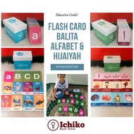 Original - Toddler Flash Card with Box / Alphabet Toddler Flash Card / Hijaiyah Toddler Flash Card