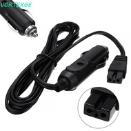 VORTEXGE Mini Fridge Lead Plug Wire, Replacement Wire DC 12V Car Refrigerator Lead Cable, 2m Power C