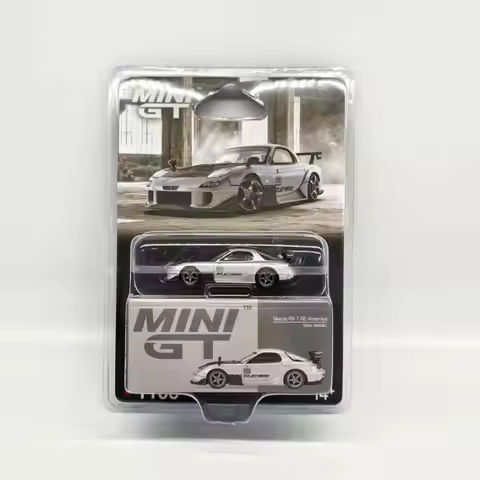 MINIGT 1:64 Mazda RX7 FD3S Amemiya Alloy Car Model