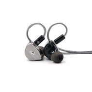 BQEYZ BQ10 12mm PET Dynamic Driver inEar Earphones HiFi Wired IEM Earbuds 0.78 2Pin Detachable Silve