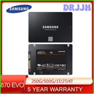 DRJJH Samsung SSD 870 EVO, 1 TB Internal Solid State Drive, Form Factor 2.5”, Intelligent Turbo Write, Magician 6 Software, Black DSHER