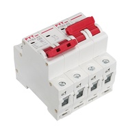 63A 2P Dual Power Manual Transfer Switch