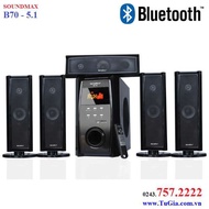 Loa vi tính Soundmax B70 - 5.1 Bluetooth (Hàng chính hãng)