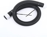 AC PERFORMANCE -10 AN Hose Fuel Line, Nylon Braided CPE Rubber, Compatible with Fuel System, E85, E1