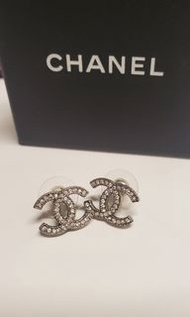 Chanel cc logo earrings 耳環