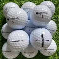 Second-Hand TaylorMade Golf Balls 2-3 Layers 12 Condition 90-1 Beautiful White Hit Far Good Bounce F