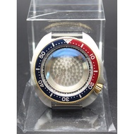 44mm Watch Cases Sterile seiko Watch Case Crown 4.1 Oclock Seiko Turtle Mod SKX 6105 SKX 007 013 Mechanical Watch Cases High Quality For Seiko Nh34 Nh35 36 38 Movement 28.5mm Dial