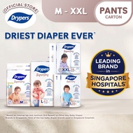 Drypers SuperDry Premium Pants Baby Diaper M/L/XL/XXL Size - Carton Drypers Drypantz