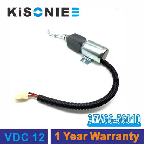 37V66-56010 12V/24V Fuel Shut Off Solenoid 05CF24 1751ES-12E6ULB1S1 P612-B5V24 Stop Solenoid 1700-15