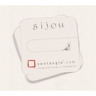 Zentangle Bijou Paper White Tiles 5cm (10pcs)