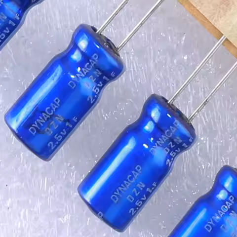 10PCS ELNA 2.5V 1F Super Dynacap Dzn 1F 2.5V DZN-2R5D105T 2.5V1.0F 8X16MM Farad