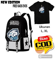 free stiker Tas Ransel anak SD evos mobile legend Tas Ransel anak laki laki sekolah viral