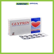 [Bundle of 8] Glyprin Aspirin 100mg & Glycine 45mg 30s - By Medic Drugstore