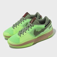 Nike 籃球鞋 JA 1 GS 萬聖節 Zombie 殭屍 綠 灰 女鞋 大童鞋 莫蘭特 FV6097-300