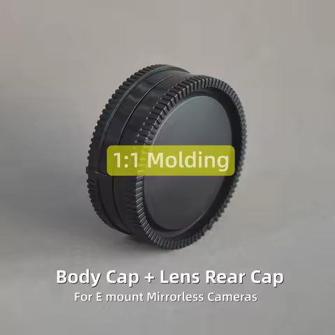 Camera Body Cap Lens Mount Cap for Sony NEX-3 NEX-5 NEX-6 NEX-7 ZV-E10 A6100 A6300 A6400 A6500 A6600
