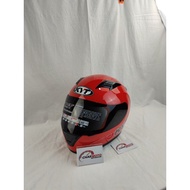 MERAH KYT R10 Helmet Original red KYT R10 red helmet/ - Charmoto