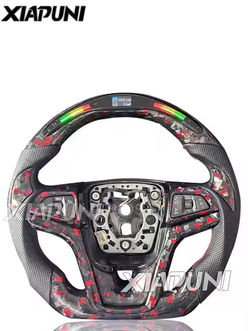 RPM LED Customized Steering Wheel Fit For Chevrolet Corvette Camaro SS ZL1 2011-2014