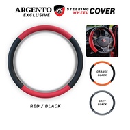 Argento Exclusive Groovy BYD Car Steering Wheel Cover HB Sedan Ato 3 4 1 Danza D9 N9 Z9 Xia M6 Seali