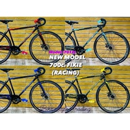 ✿Ready Stock  Basikal Fixie  bicycle Fixie  basikal budak  700c Fixie  BASIKAL DEWASA  2748☝