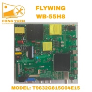 WB-55H8 (Version-4) FLYWING TV ALL IN 1 BOARD WB55H8 (Version-4)