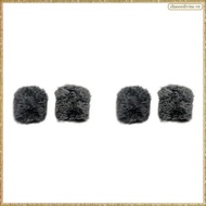 [K O G X] 2X Furry Windscreen for Zoom H5 STUDIO Outdoor Windshield Artificial Fur Mic Cover Studio 