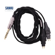 Headphone 4.4mm Balanced Cable DIY Cable for  HD580 HD600 HD650 HD660S Headphone Upgrade Cable