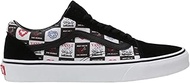 Vans Old Skool Love Letters Black/White Men's Classic Skate Shoes Size 13