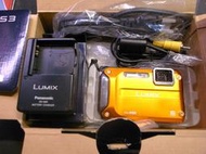 二手 日本製 Panasonic Lumix Dmc-ts3 12.1M 防水相機 數位相機 ～功能正常
