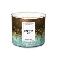 💯 Authentic Bath and Body Works 3 Wick Candle : Eucalyptus Mint