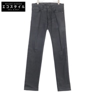 Dior Homme 8H3111080894 08AW Chris Era Nightfall 紐扣拉鍊塗佈牛仔褲 29碼 [二手]