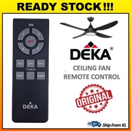 [ORIGINAL] DEKA Ceiling Fan Remote Control With 4 Speed, Light and Reverse Button (DN)