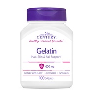 21st Century Gelatin 600 mg. (100 Capsules)