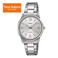 Casio General LTP-1303DD-7AV Silver Stainless Steel Band Women Watch