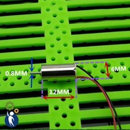 Coreless Motor code 612 2500rpm, shaft diameter 0.8mm