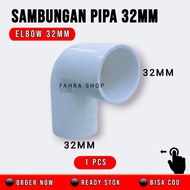 ELBOW 90 Degree aquarium Pond Pipe Connection 32mm
