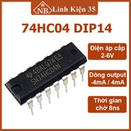 IC 74HC04 DIP 14 (Hex Inverter)