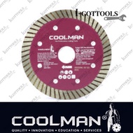COOLMAN 4" CONTINUOUS THIN TURBO BLADE