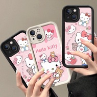 Phone Case Pink Hello Kitty For iphone 7 PLUS 8 PLUS 6PLUS 6SPLUS Casing silicone 8+ 7+ 6+ 6S+ SE 2020 2022